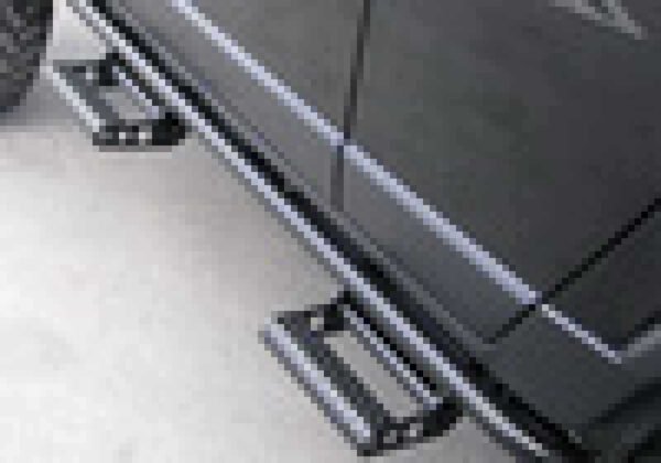 N-Fab RKR Step System 19-21 Dodge Ram 1500 Quad Cab All Beds - Tex. Black - Cab Length - 1.75in - Image 2