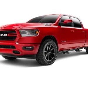N-Fab RKR Step System 2019 Dodge Ram 1500 Crew Cab All Beds - Tex. Black - Cab Length - 1.75in