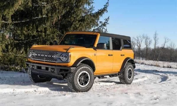 N-Fab RKR Step System 2021 Ford Bronco 4 Door - Tex. Black - 1.75in - Image 5