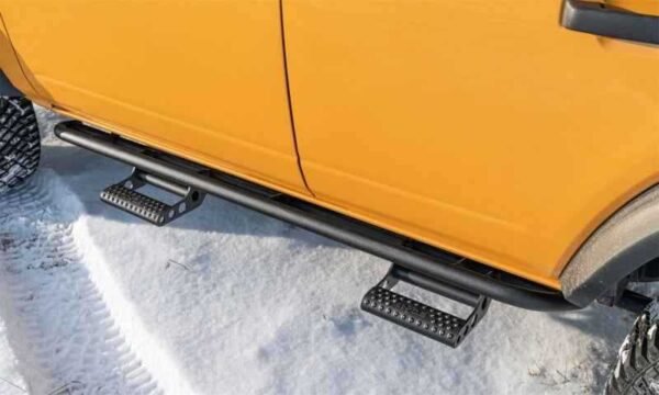 N-Fab RKR Step System 2021 Ford Bronco 4 Door - Tex. Black - 1.75in - Image 8