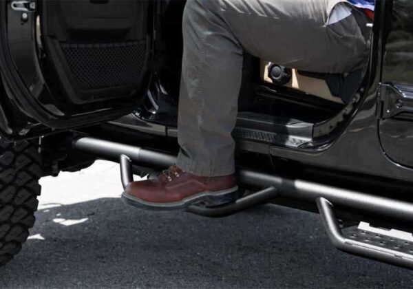 N-Fab RS Nerf Step 18-21 Jeep Wrangler JL (2 Door) - Crew Cab - Tex. Black - Image 7