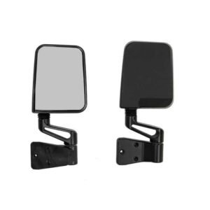 OMIX 11002.03 Door Mirror Kit Black- 87-02 Jeep Wrangler