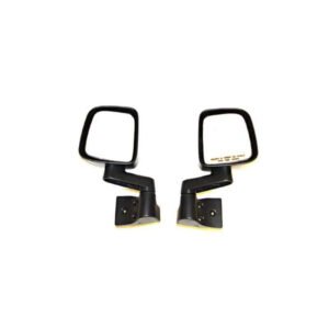 OMIX 11002.09 Door Mirror Kit Black- 87-06 Jeep Wrangler