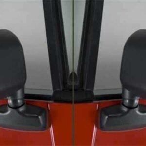 OMIX 11002.19 Door Mirror Kit Black- 87-95 Jeep Wrangler YJ
