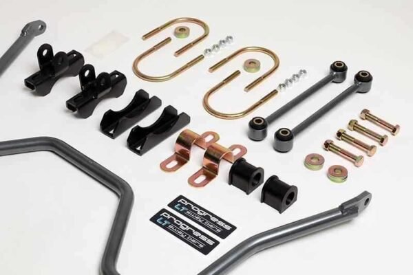 Progress Tech 99-06 Chevrolet Silverado 1500 / GMC Sierra 1500 Rear Sway Bar (25mm) - Gray - Image 3