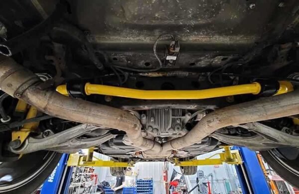 Progress Tech LT 18-21 Jeep GC SRT-8 and Trackhawk Rear Sway Bar (35mm) - Grey - Image 5