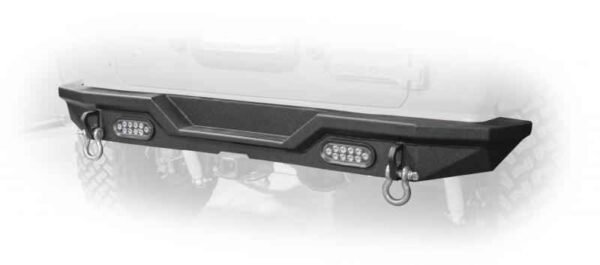 DV8 Offroad 2018+ Jeep Wrangler JL Rear Bumper w/ LED Lights - Image 4