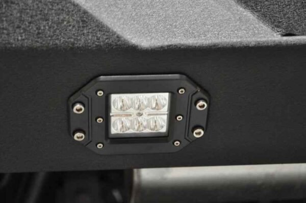 DV8 Offroad 07-18 Jeep Wrangler JK Full Length Rear Bumper w/ Lights - Image 3