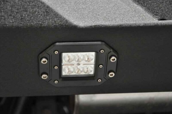 DV8 Offroad 07-18 Jeep Wrangler JK Full Length Rear Bumper w/ Lights - Image 6