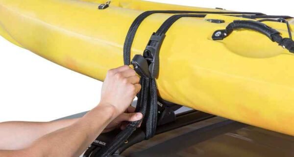 Rhino-Rack Rapid Tie Down Straps - 3.5m/11.5ft - Pair - Black - Image 2