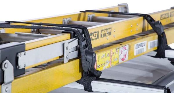 Rhino-Rack Rapid Tie Down Straps - 3.5m/11.5ft - Pair - Black - Image 3