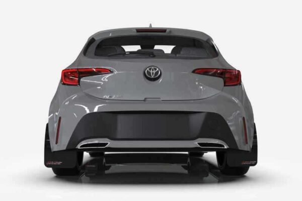 Rally Armor 08-11 Subaru Impreza & 08-10 WRX (Hatch/Sedan) Black Mud Flap BCE Logo - Image 5