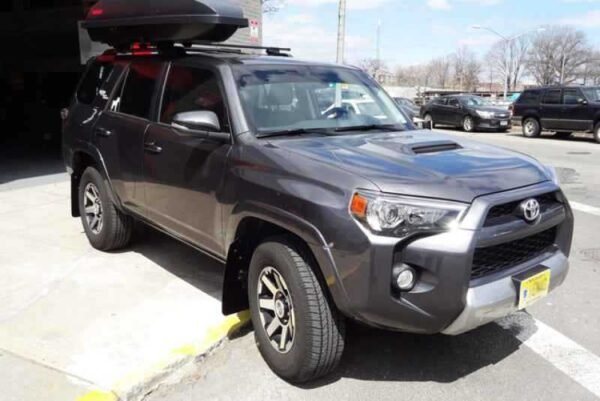 Rally Armor 12-19 Toyota 4Runner UR Black Mud Flap w/ White Logo - Image 3