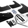 Rally Armor 13+ Ford Fiesta ST Black Mud Flap w/ Grey Logo