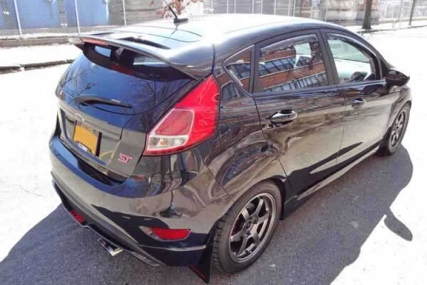 Rally Armor 13+ Ford Fiesta ST Black Mud Flap w/ Grey Logo - Image 8