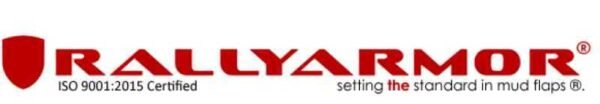 Rally Armor 13+ Subaru BRZ / 13+ Scion FR-S UR Black Mud Flap w/ Red Logo - Image 3