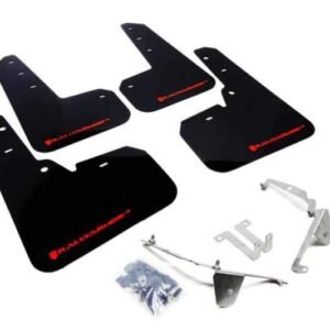 Rally Armor 13+ Subaru XV Crosstrek Red Mud Flap w/ White Logo