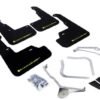 Rally Armor 15-18 Subaru WRX/STi Sedan UR Black Mud Flap w/ Green Logo