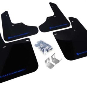 Rally Armor 1993-2001 Subaru Impreza UR Black Mud Flap w/ Blue Logo