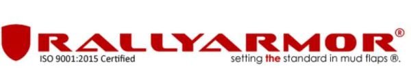 Rally Armor 2016-2017 Toyota Rav4 UR Black Mud Flap w/ Grey Logo - Image 6