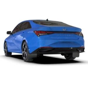 Rally Armor 21-23 Hyundai Elantra (Will Not Fit Elantra N/N Line) Black UR Mud Flap w/ Blue Logo