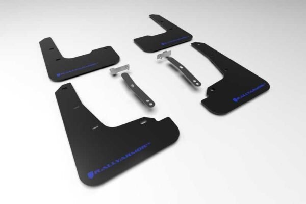 Rally Armor 21-23 Hyundai Elantra (Will Not Fit Elantra N/N Line) Black UR Mud Flap w/ Blue Logo - Image 2