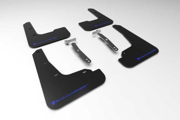 Rally Armor 21-23 Hyundai Elantra (Will Not Fit Elantra N/N Line) Black UR Mud Flap w/ Blue Logo - Image 4