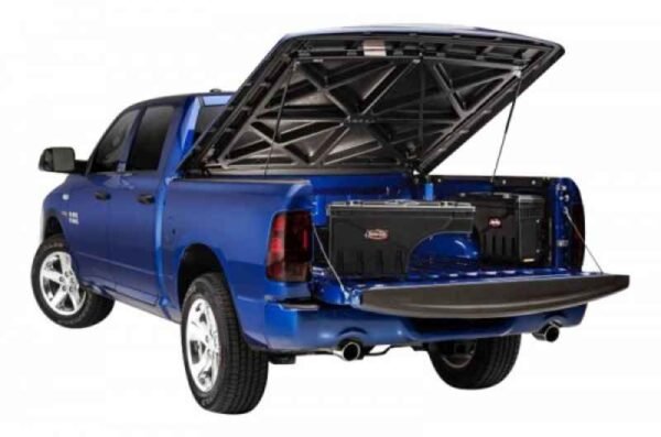UnderCover 2022 Nissan Frontier Ext/Crew All Beds Drivers Side Swing Case - Black Smooth - Image 2