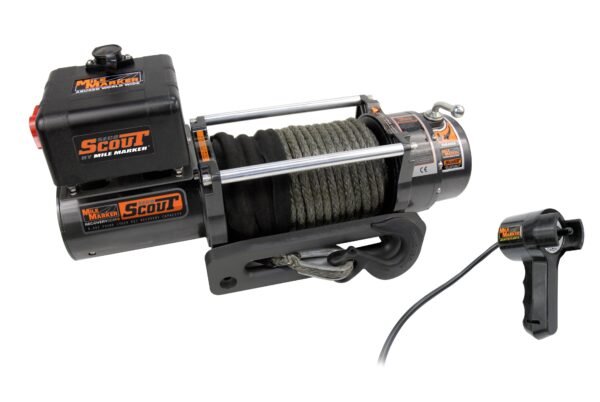 77-53141W Mile Marker Winch Vehicle Mounted