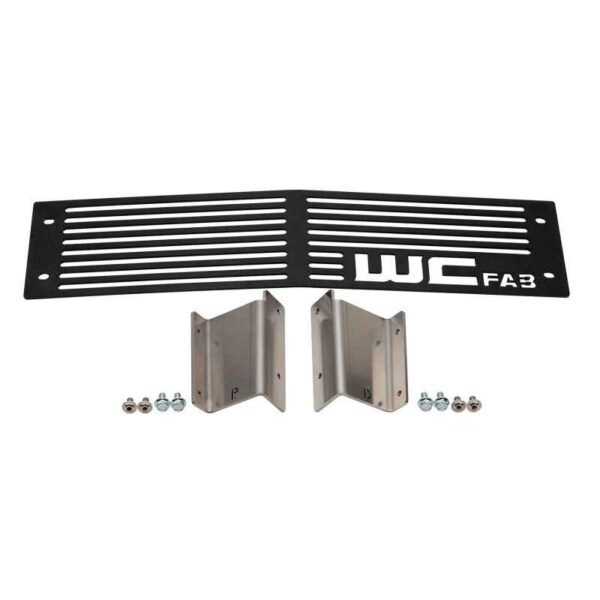 Wehrli 15-19 Chevrolet Silverado HD 6.6L LML/L5P Duramax Bumper Grille - Fine Texture Black - Image 2