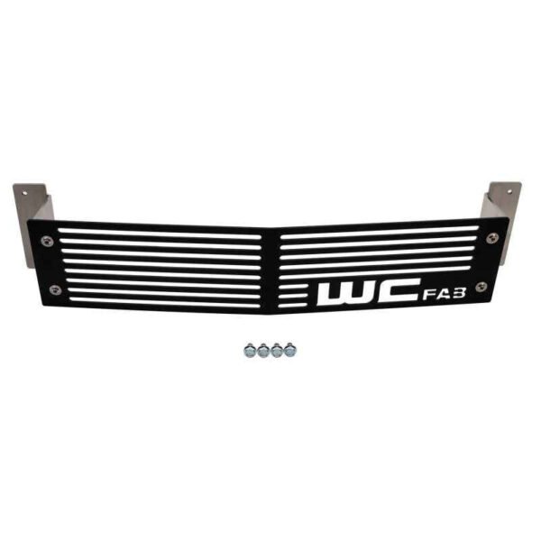 Wehrli 15-19 Chevrolet Silverado HD 6.6L LML/L5P Duramax Bumper Grille - Fine Texture Black - Image 3