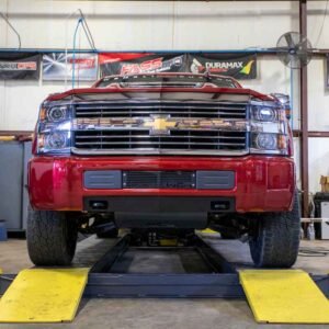 Wehrli 15-19 Chevrolet 2500/3500 Front Bumper Valance Filler Panel Kit w/ Tow Hook Hole - Texture BK