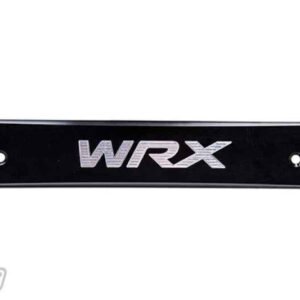 Turbo XS 15-17 Subaru WRX/STi Billet Aluminum License Plate Delete Black Machined WRX Logo