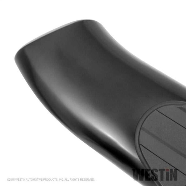 Westin 19-20 Chevrolet Silverado/GMC Sierra 1500 Double Cab PRO TRAXX 5 Oval Nerf Step Bars - Black - Image 2