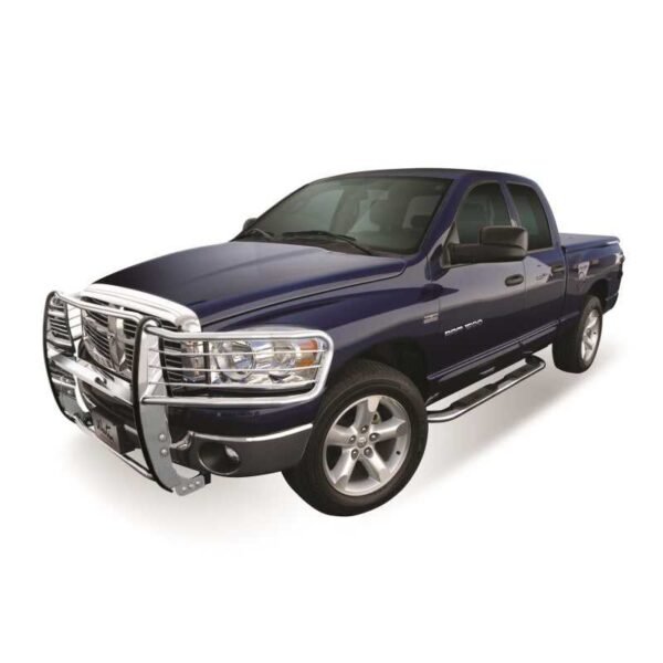 Westin 2002-2008 Dodge Ram 1500 Quad Cab Platinum 4 Oval Nerf Step Bars - SS - Image 7