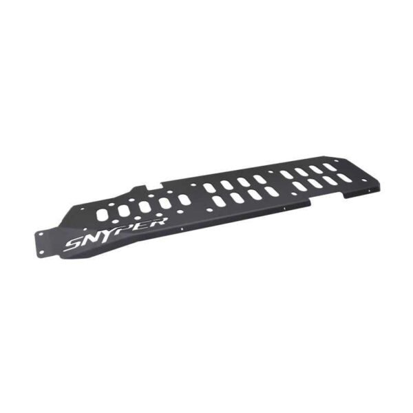 Westin/Snyper 07-17 Jeep Wrangler Unlimited Gas Tank Skid Plate - Textured Black - Image 6