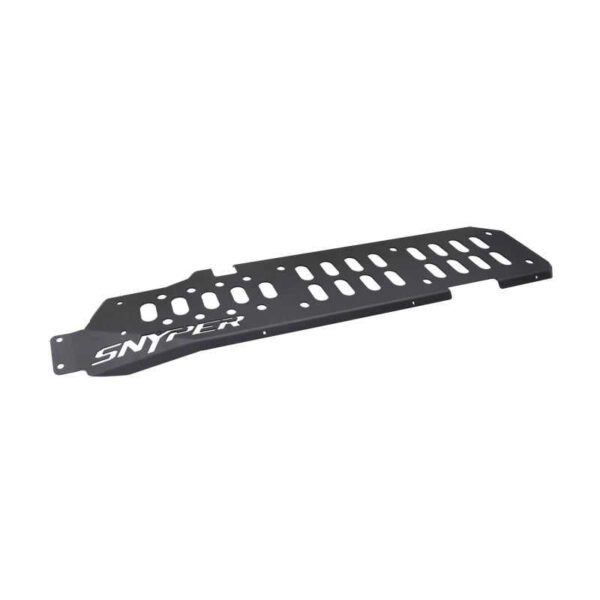 Westin/Snyper 07-17 Jeep Wrangler Unlimited Gas Tank Skid Plate - Textured Black - Image 9