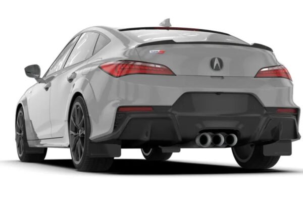 Rally Armor 23-24 Acura Integra + Integra A-Spec Black UR Mud Flap W/Blue Logo (No Drilling Req.) - Image 5
