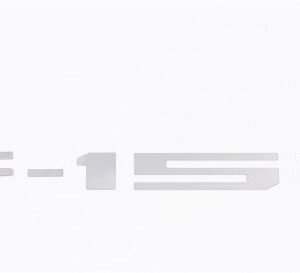 Putco 18-20 Ford F-150 (Cut Letters/Stainless Steel) Tailgate - 55556FD