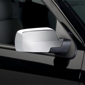Putco 14-18 Chevy Silverado LD - Full Tape On Cover (w/ Courtesy Light CutOut) Mirror Covers - 400141