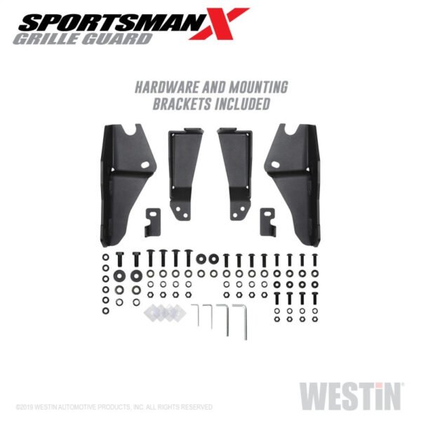 Westin 19-21 Ram 1500 Sportsman X Grille Guard - Textured Black (Excluding Classic & Rebel) - Image 5