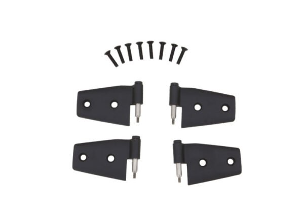 Rampage 2007-2018 Jeep Wrangler(JK) Door Hinges - Black - Image 2