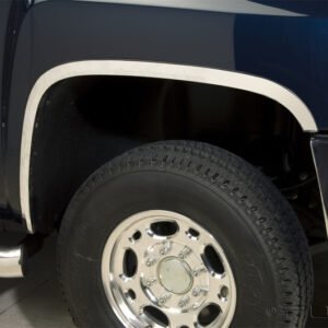 Putco 15-19 Chevy Silv HD (Does not Fit Dually) SS Fender Trim - 97296GM