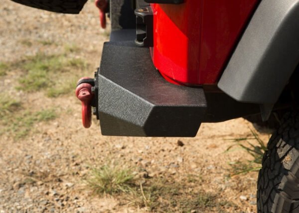Rugged Ridge Spartan Rear Bumper Full Width 07-18 Jeep Wrangler JK - Image 9