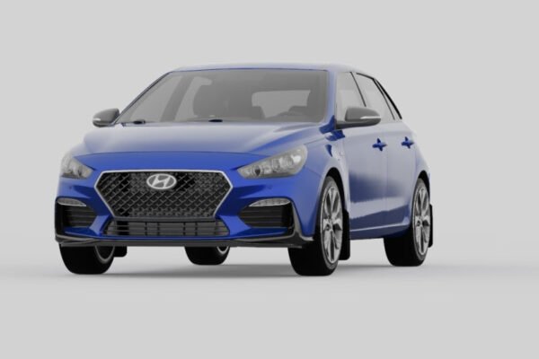 Rally Armor 2019+ Hyundai Elantra N Line UR Red Mud Flap w/ Black Logo - Image 3