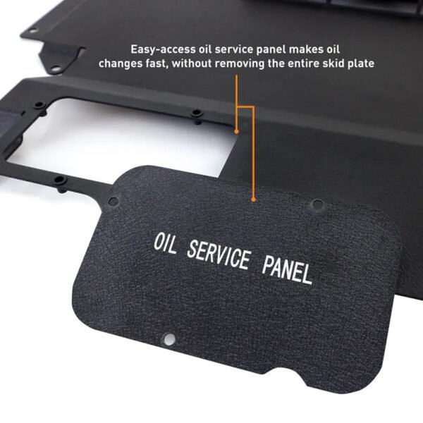Mishimoto 2023+ Nissan Z Skid Plate Engine - Wrinkle Black - Image 4