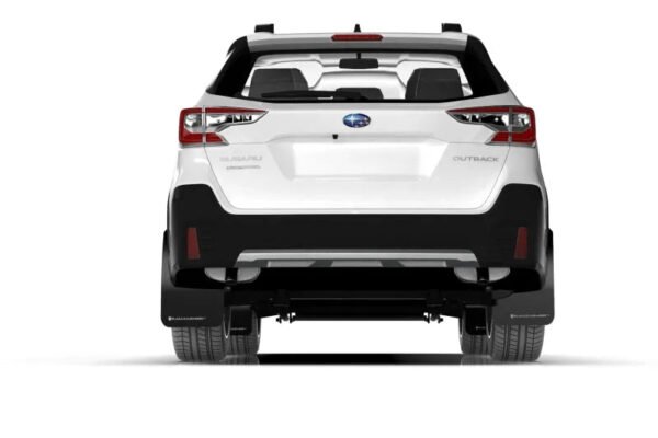 Rally Armor 20-22 Subaru Outback White UR Mud Flap w/ Black Logo - Image 10