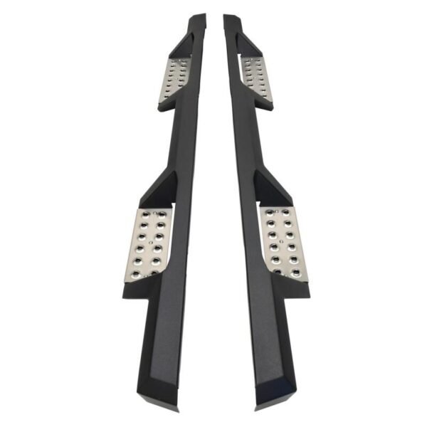 Westin 2024 Toyota Tacoma Double Cab HDX Stainless Drop Nerf Step Bars - Textured Black - Image 2