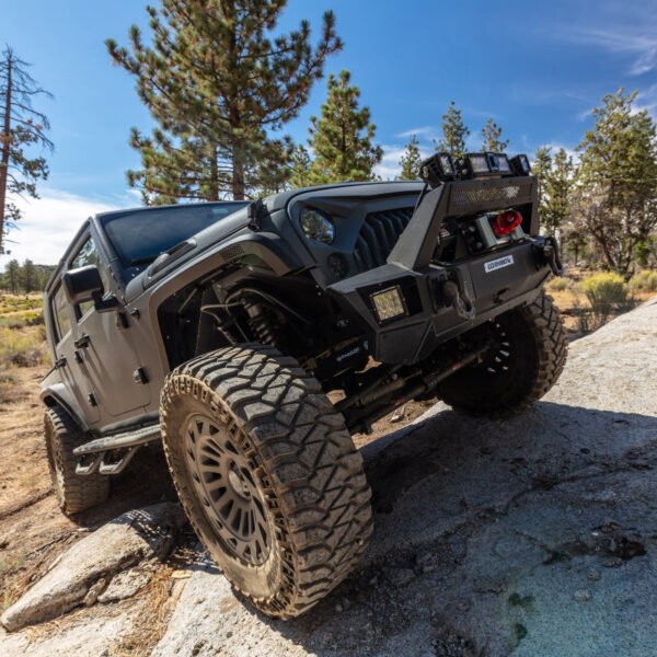 Go Rhino 07-20 Jeep Wrangler JL/JLU/JK/JKU/Gladiator JT Trailline Front Stubby Bumper - Image 8