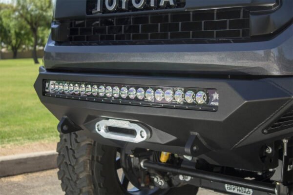 Addictive Desert Designs 2014+ Toyota Tundra Stealth Fighter Front Bumper w/Winch Mount & Sensors - F741422860103 - Image 8